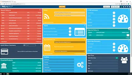 MyTaxPrep Dashboard