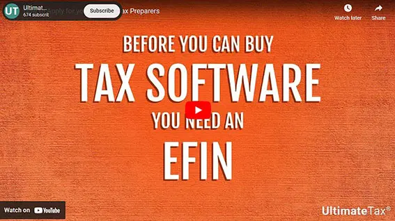 EFIN for your Tax Preparation Business