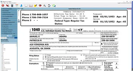 TaxSlayer Dashboard