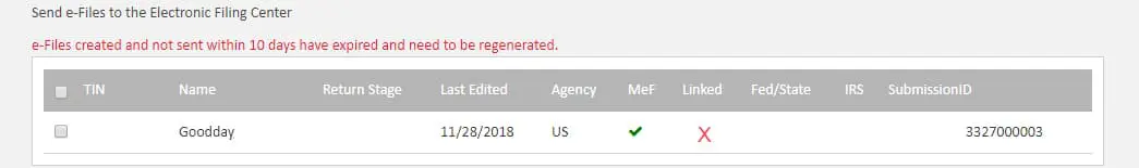 Your state returns do not send at the same time your federal returns do!