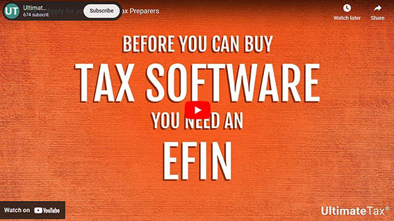 EFIN for your Tax Preparation Business