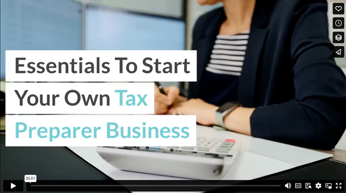 Essentials To Start Your Own Tax Preparer Business