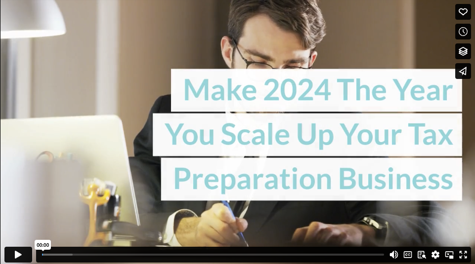 Make 2024 The Year You Scale Up Your Tax Preparation Business