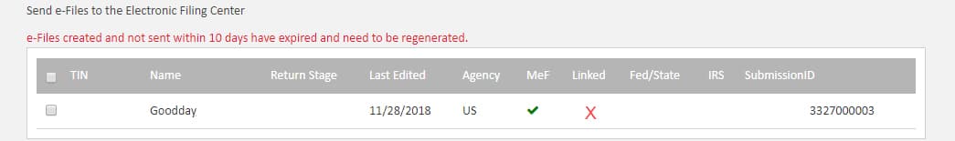 Your state returns do not send at the same time your federal returns do!