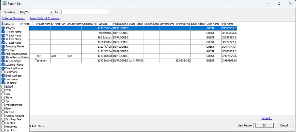 You can create customized reports in both Online and Desktop!