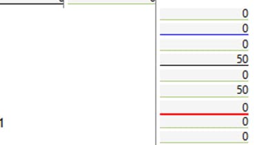 Underlines in tax software UltimateTax