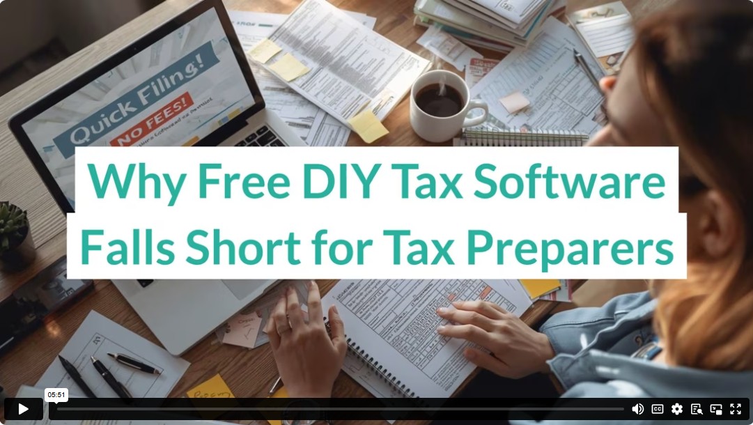 Why Free DIY Tax Software Falls Short for Tax Preparers